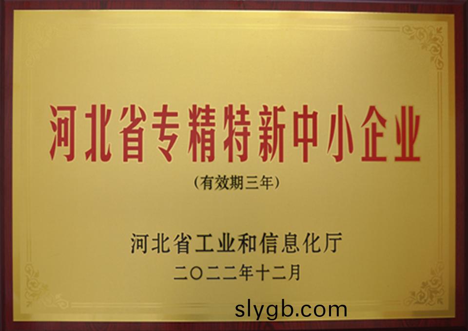 河北省(sheng)專(zhuan)精特(te)新(xin)中(zhong)小(xiao)企(qi)業